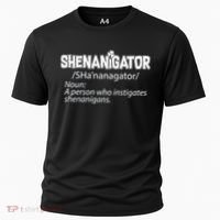 Shenanigator Funny St. Patrick's Day Cooling Performance Crew T-Shirt thumb 0