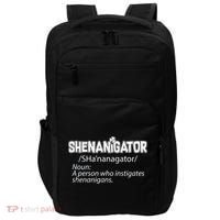 Shenanigator Funny St. Patrick's Day Impact Tech Backpack thumb 0