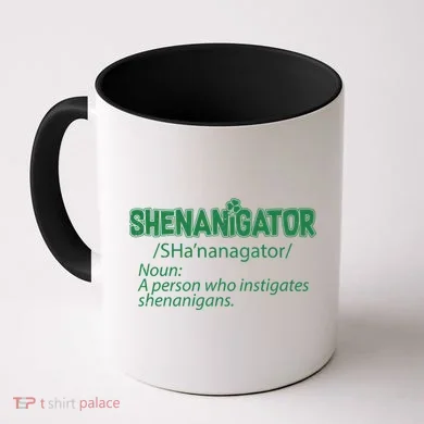 Shenanigator Funny St. Patrick's Day Coffee Mug