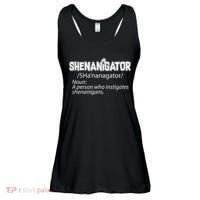 Shenanigator Funny St. Patrick's Day Ladies Essential Flowy Tank thumb 0