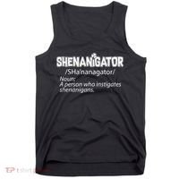 Shenanigator Funny St. Patrick's Day Tank Top thumb 0