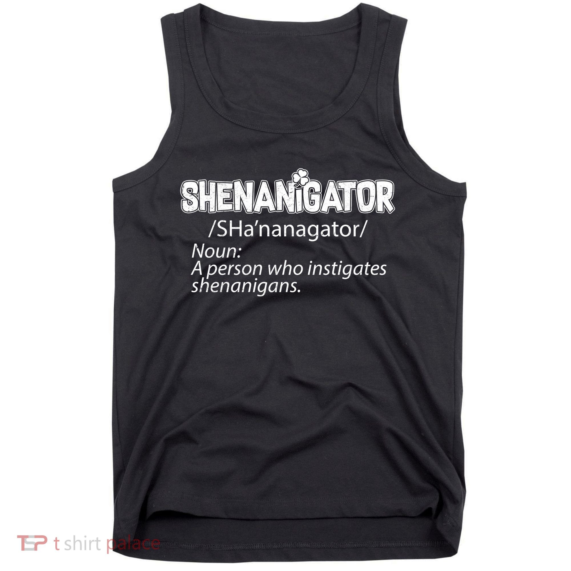 Shenanigator Funny St. Patrick's Day Tank Top
