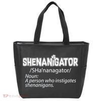 Shenanigator Funny St. Patrick's Day Tote Bag thumb 0
