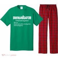 Shenanigator Funny St. Patrick's Day Pajama Set thumb 0
