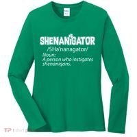 Shenanigator Funny St. Patrick's Day Women's Long Sleeve Shirt thumb 0