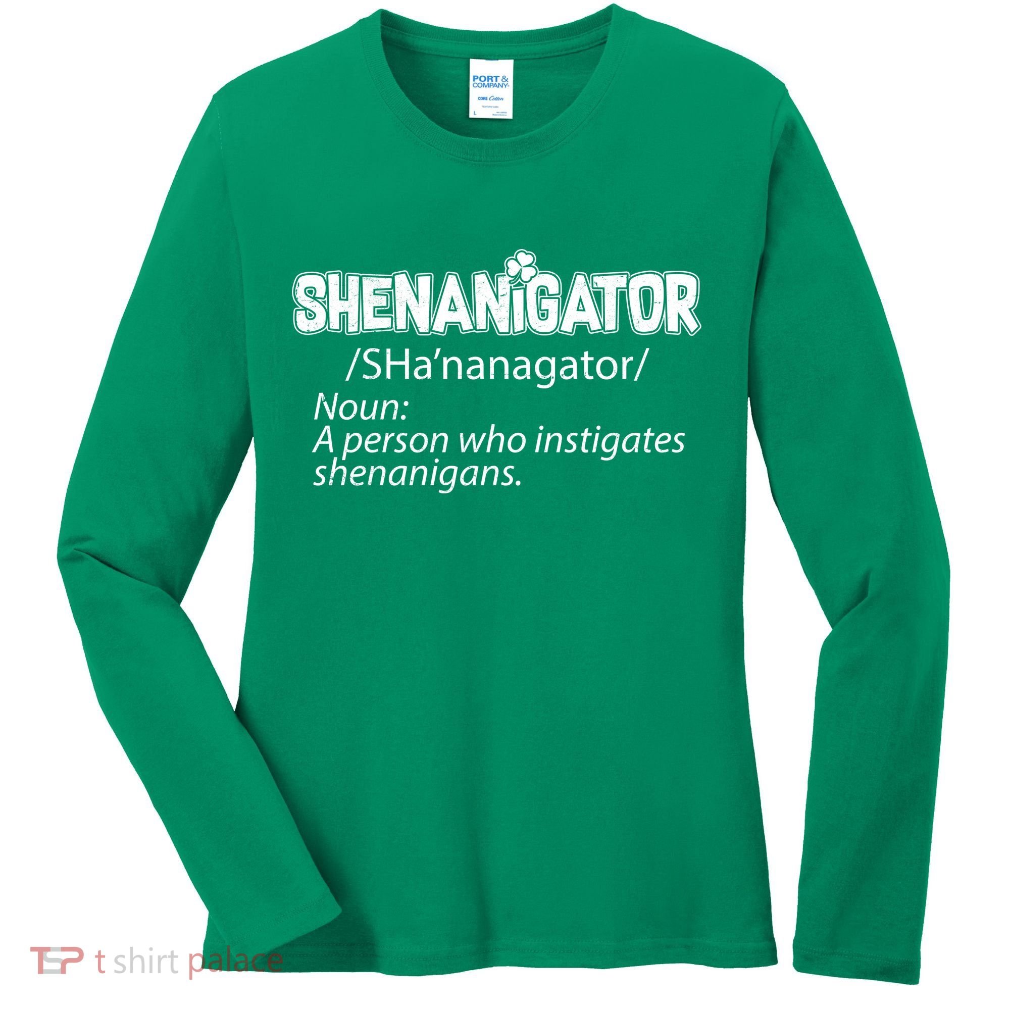 Shenanigator Funny St. Patrick's Day Women's Long Sleeve Shirt