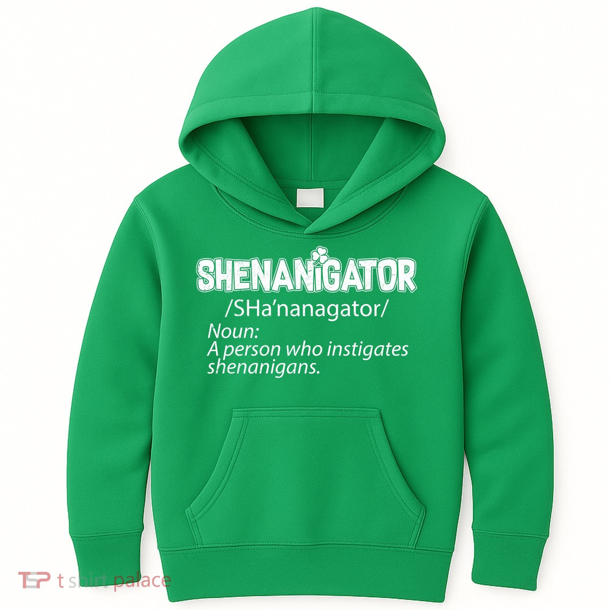 Shenanigator Funny St. Patrick's Day Kids Hoodie