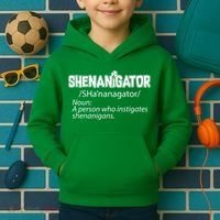 Shenanigator Funny St. Patrick's Day Kids Hoodie thumb 2