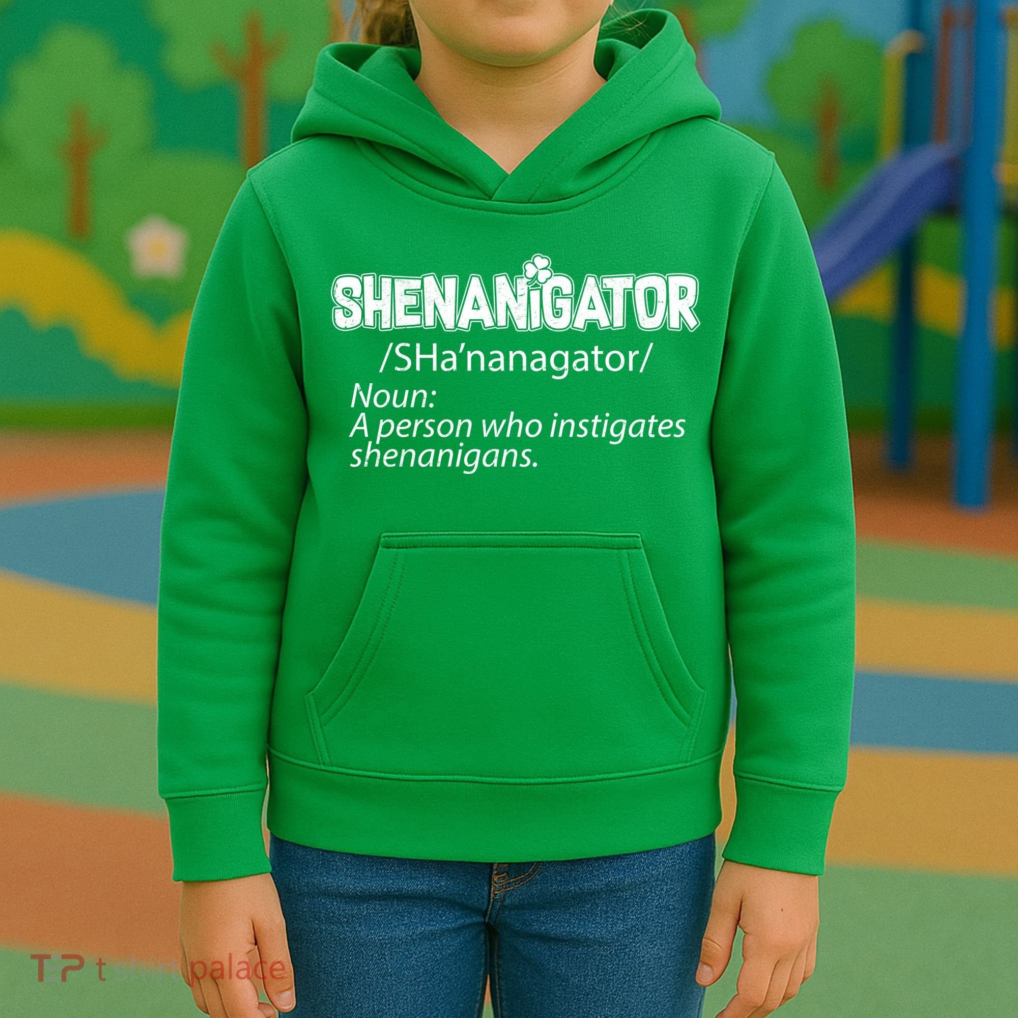 Shenanigator Funny St. Patrick's Day Kids Hoodie