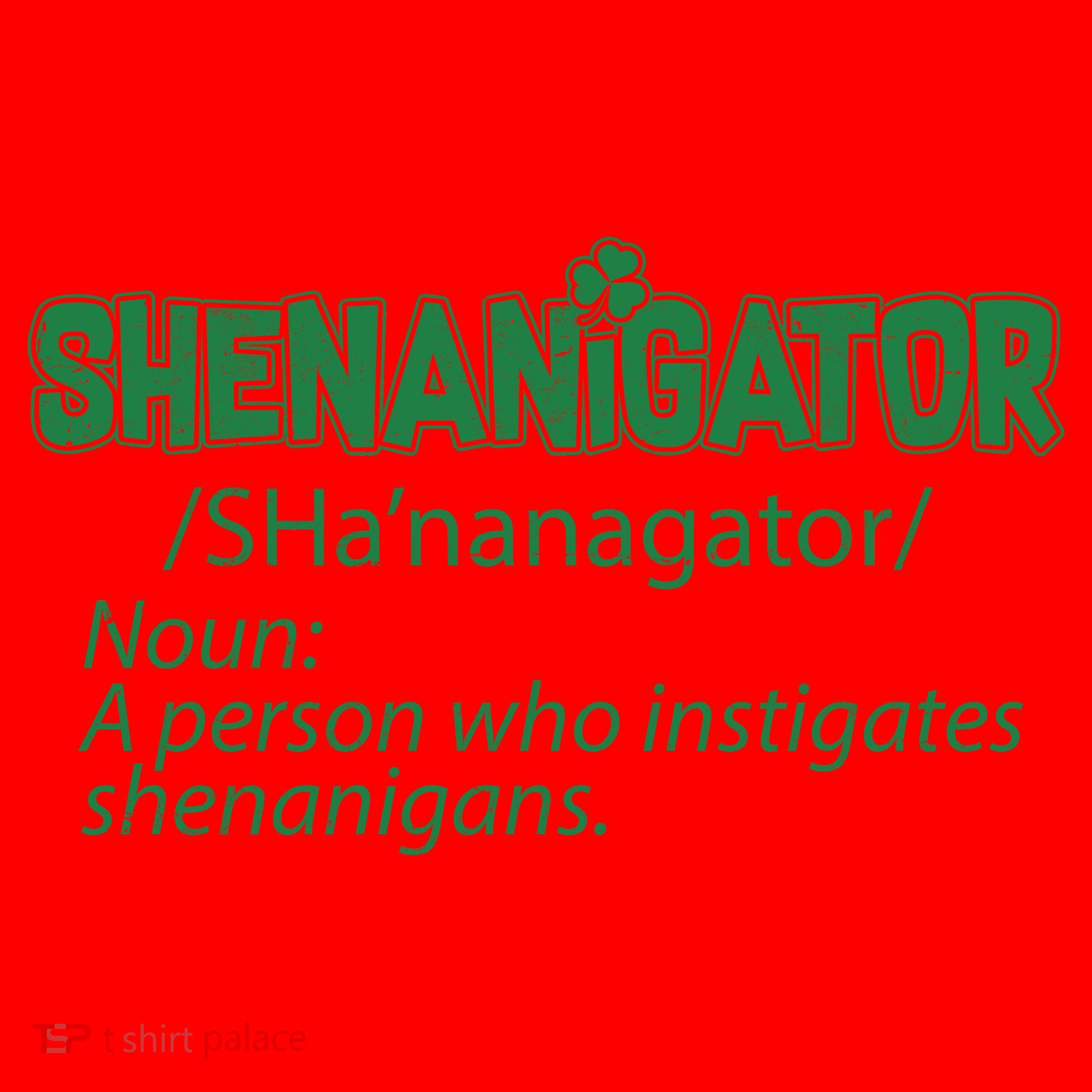 Shenanigator Funny St. Patrick's Day Santa Hat