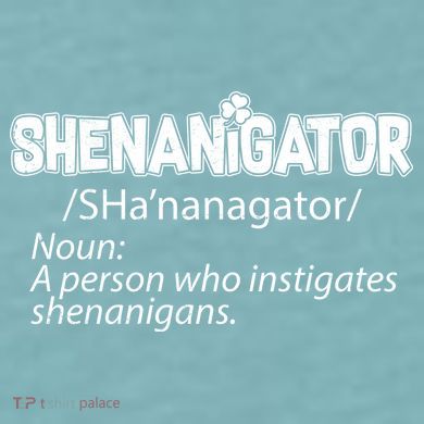 Shenanigator Funny St. Patrick's Day Sueded Cloud Jersey T-Shirt