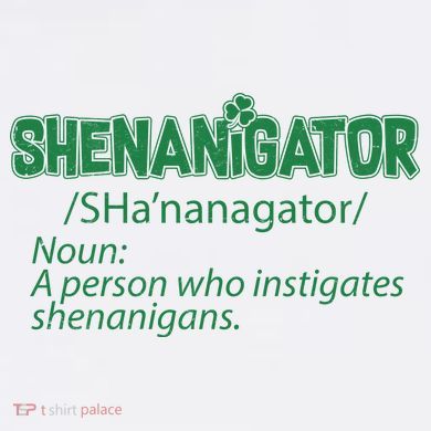 Shenanigator Funny St. Patrick's Day Garment-Dyed Sweatshirt