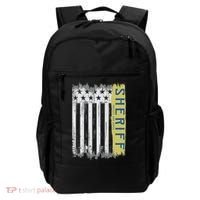 Sheriff American Flag Protect And Serve Backpack thumb 0