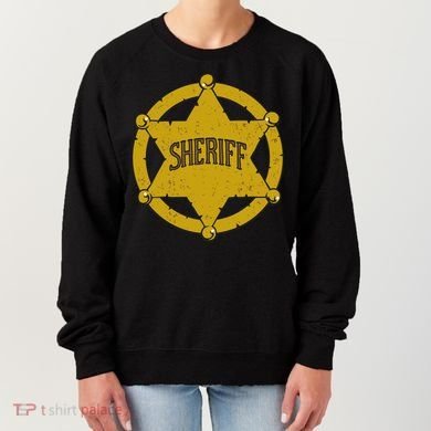 Sheriff Badge Women's Sweatshirt