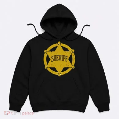 Sheriff Badge Hoodie