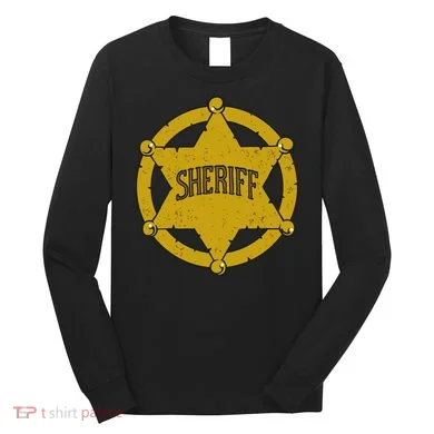 Sheriff Badge Long Sleeve Shirt