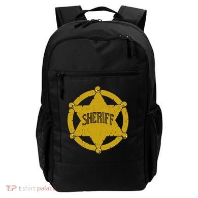 Sheriff Badge Backpack