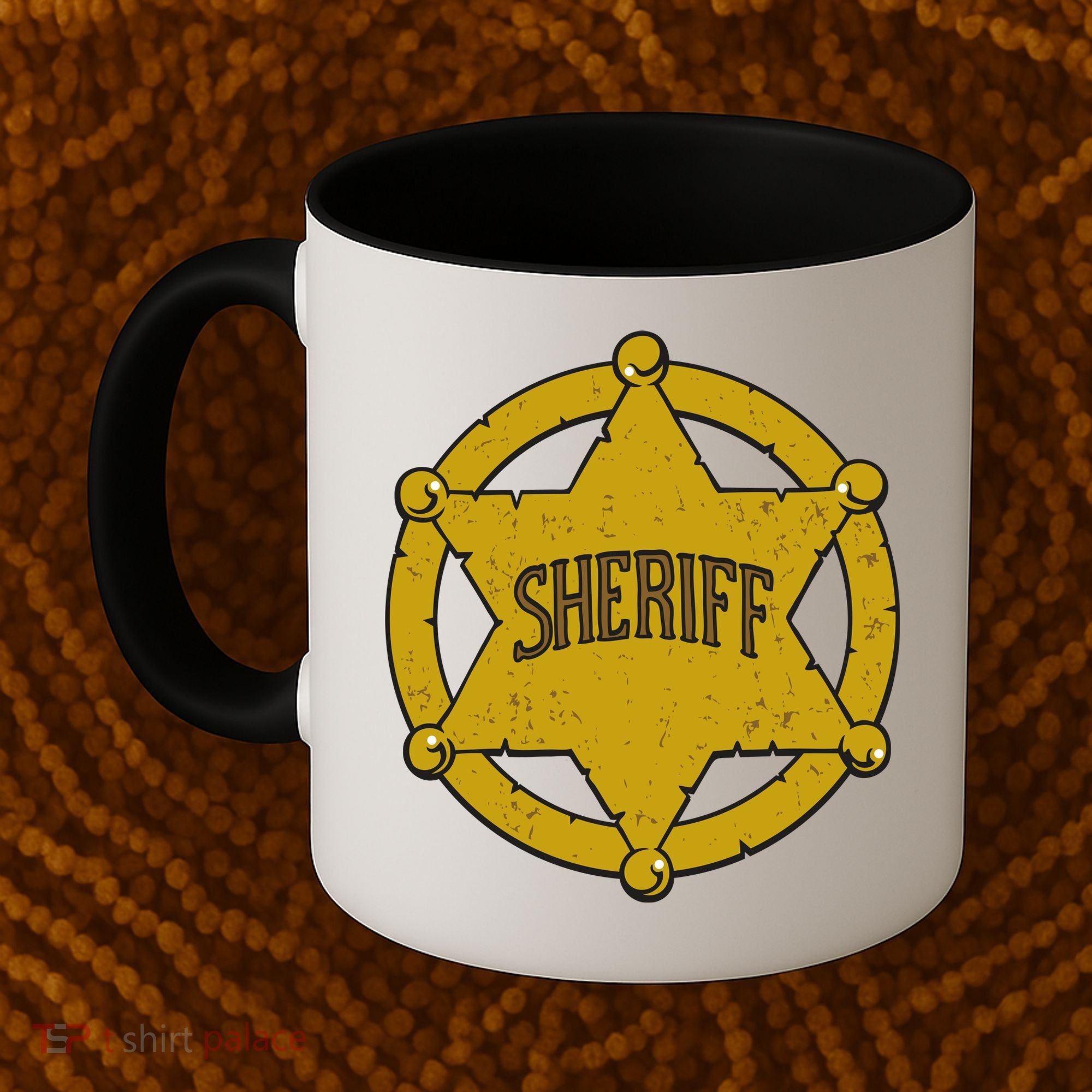 Sheriff Badge Coffee Mug