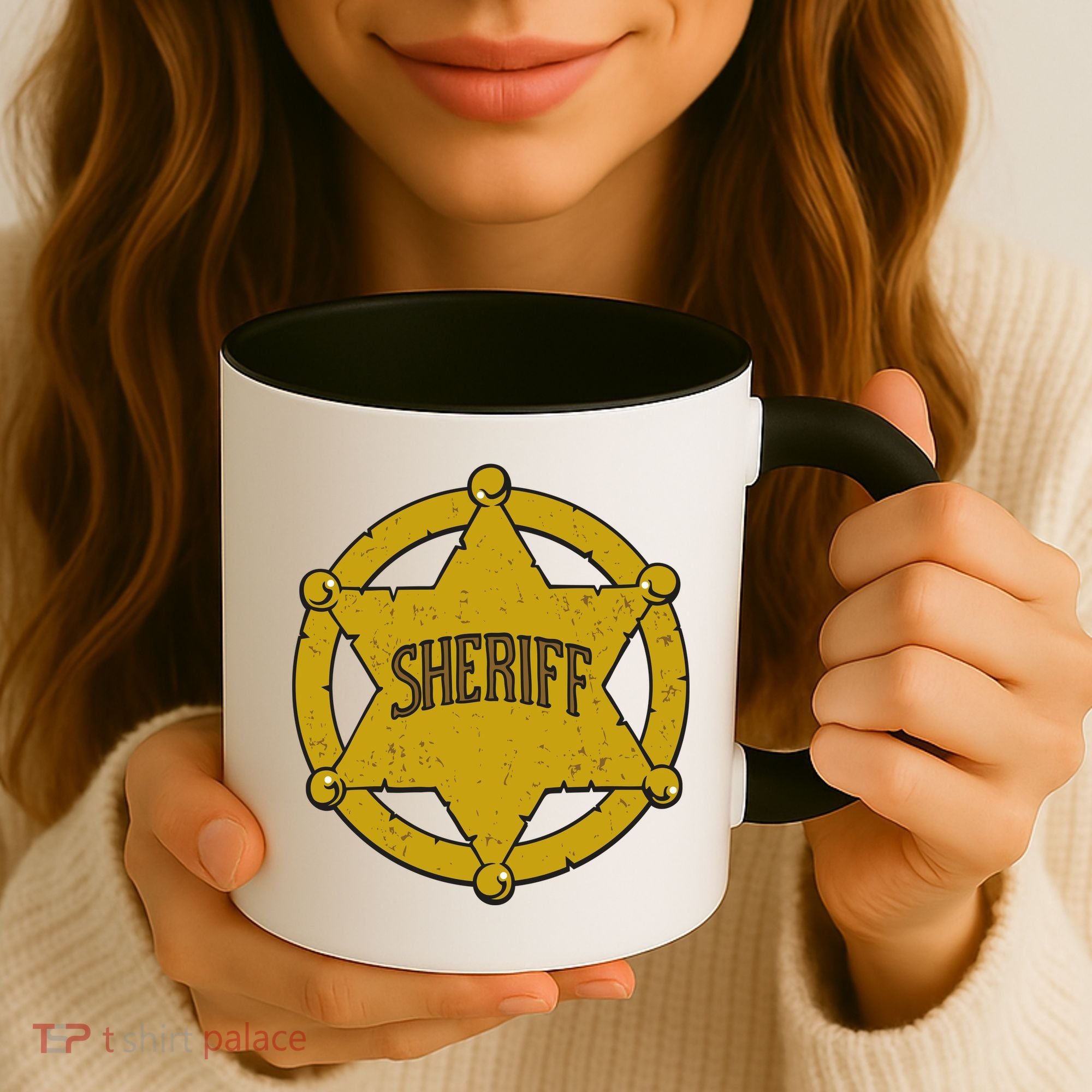 Sheriff Badge Coffee Mug