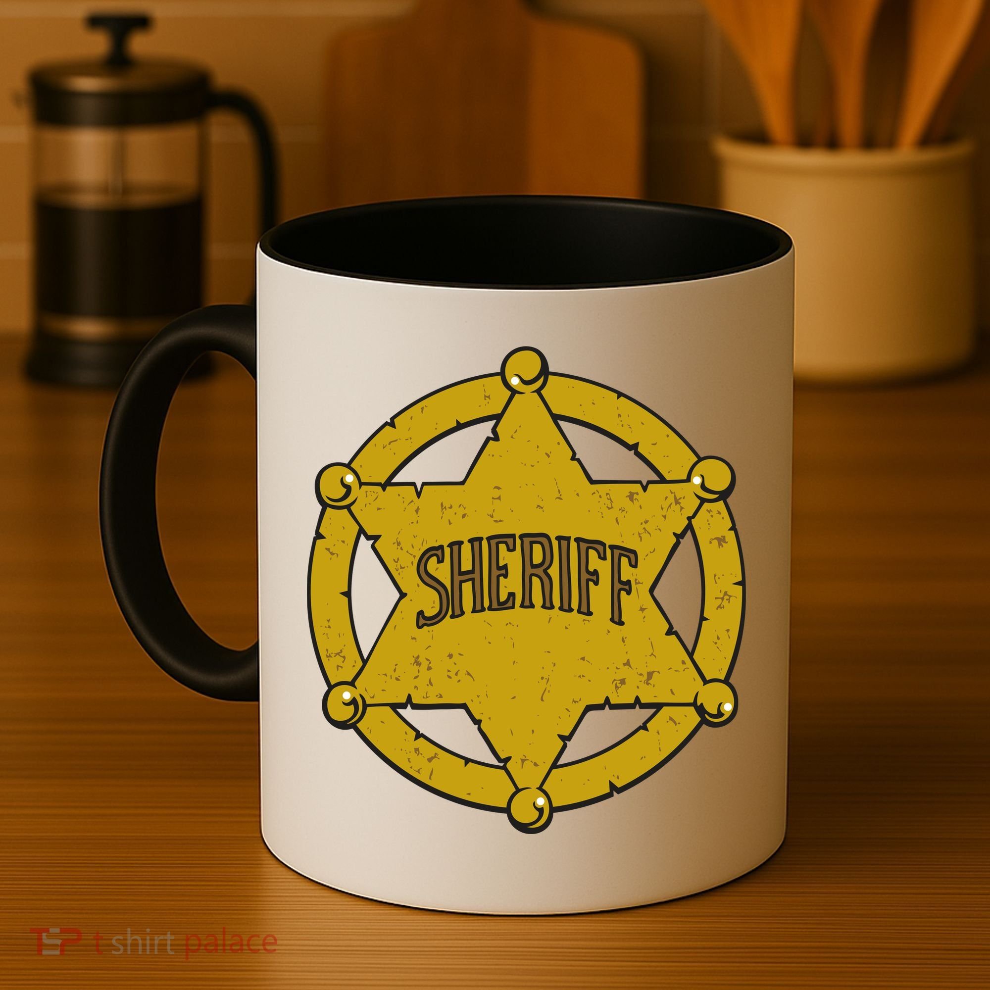 Sheriff Badge Coffee Mug