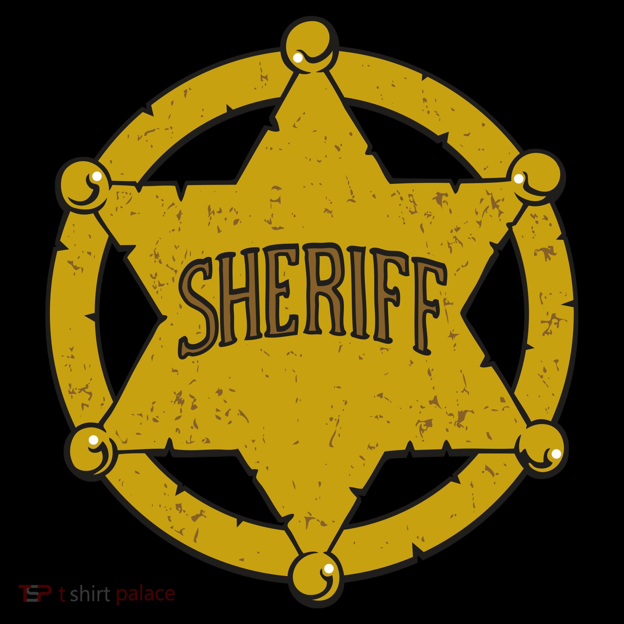 Sheriff Badge Women's Hoodie