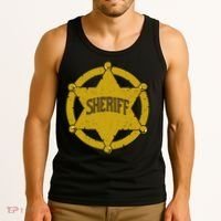Sheriff Badge Tank Top thumb 3