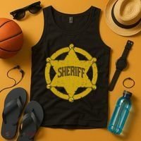 Sheriff Badge Tank Top thumb 4