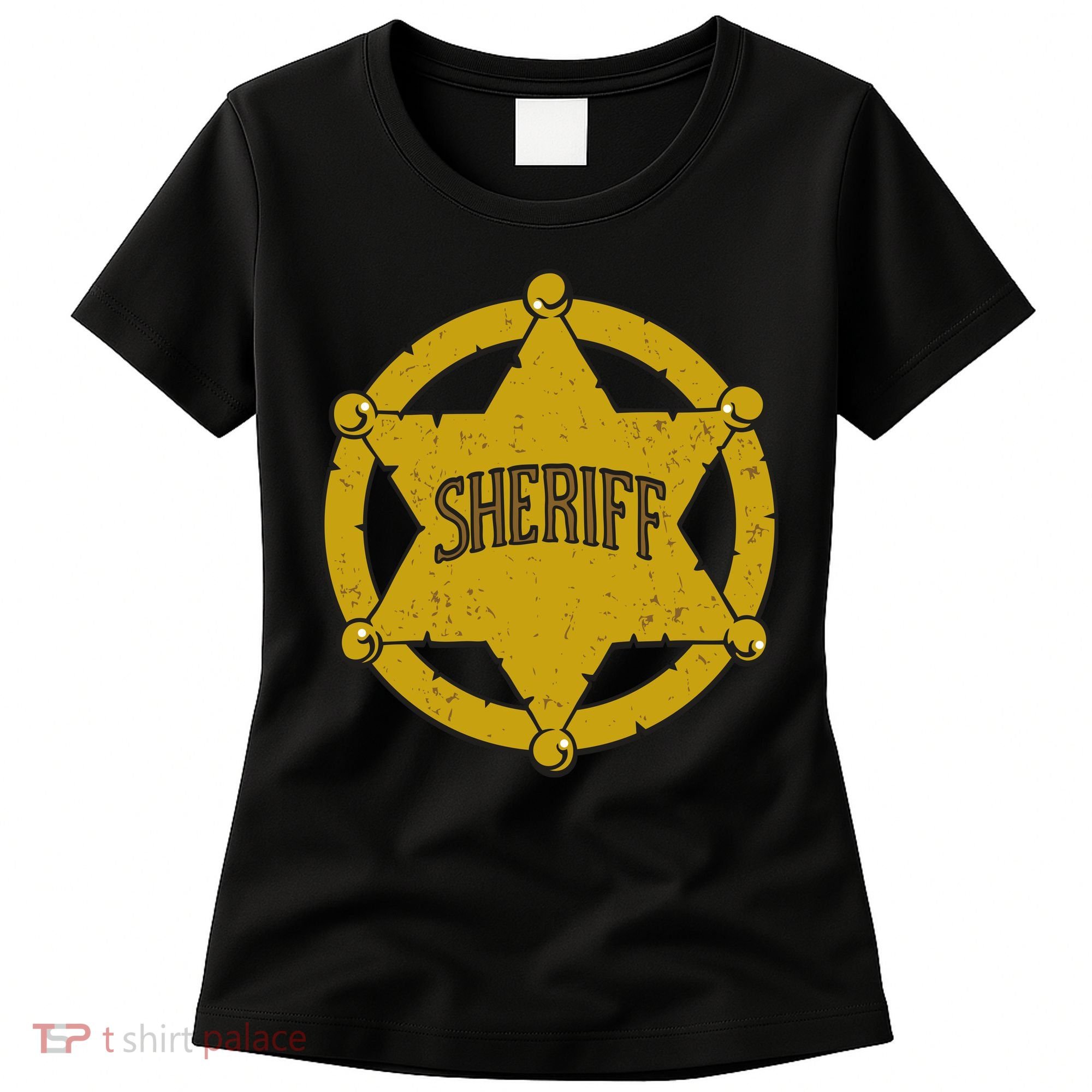 Sheriff Badge Women's T-Shirt