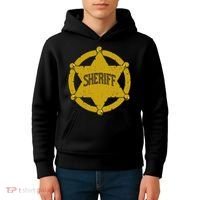 Sheriff Badge Kids Hoodie thumb 4