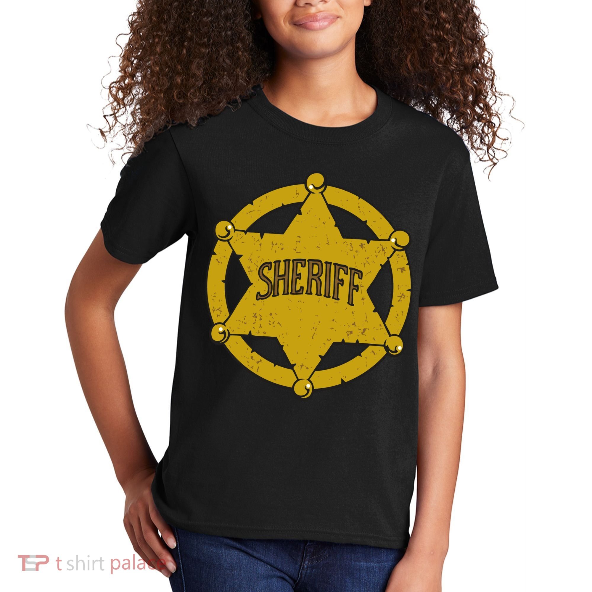 Sheriff Badge Kids T-Shirt