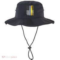 Sheriff Blue Thin Line Police Flag Bucket Hat thumb 0