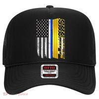 Sheriff Blue Thin Line Police Flag Hat thumb 0