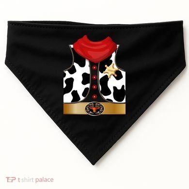 Sheriff Cowboy Costume USA-Made Doggie Bandana