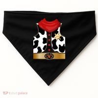 Sheriff Cowboy Costume USA-Made Doggie Bandana thumb 0