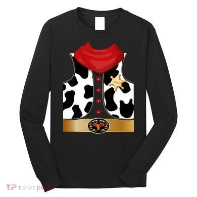 Sheriff Cowboy Costume Long Sleeve Shirt