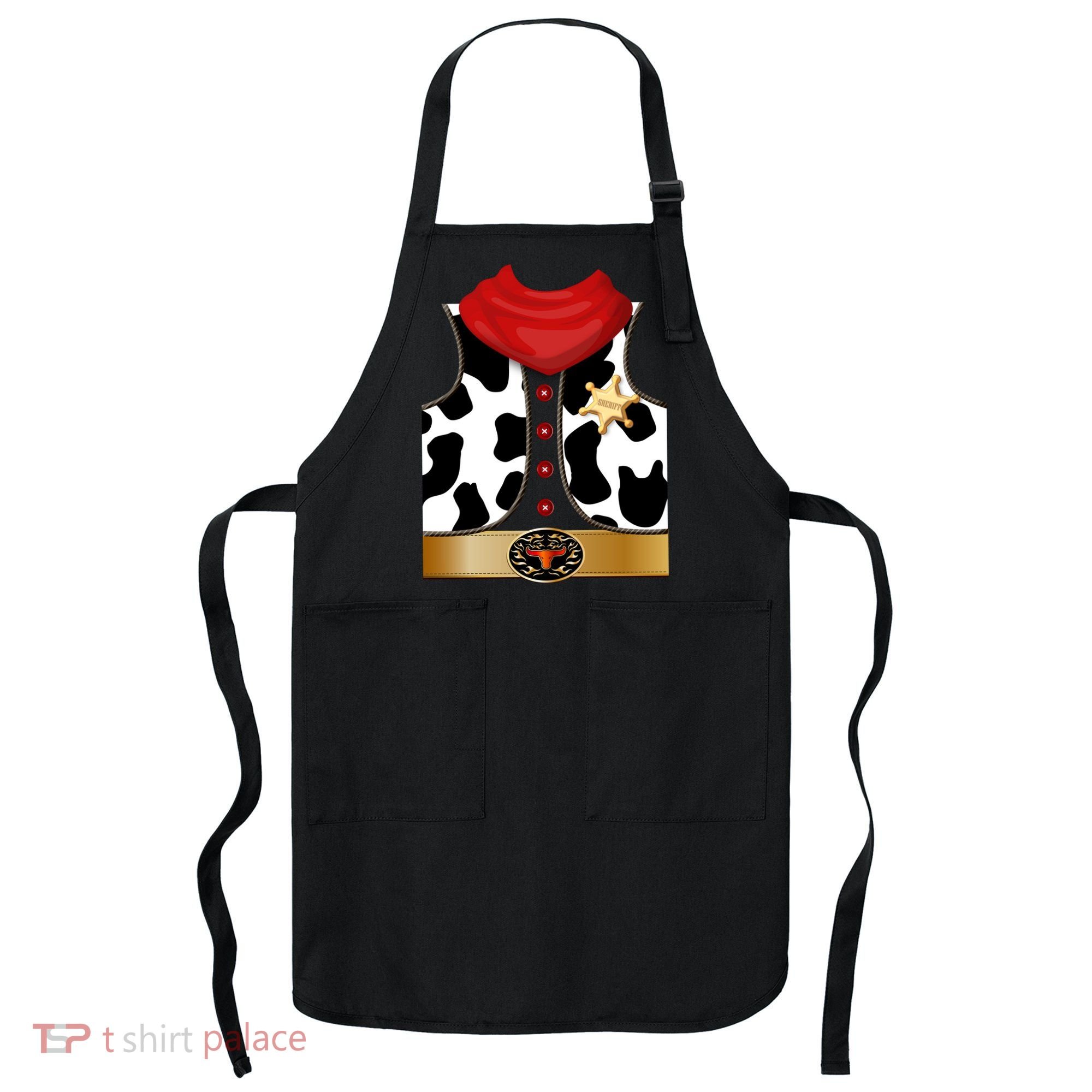 Sheriff Cowboy Costume Apron