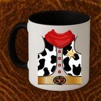 Sheriff Cowboy Costume Coffee Mug thumb 2