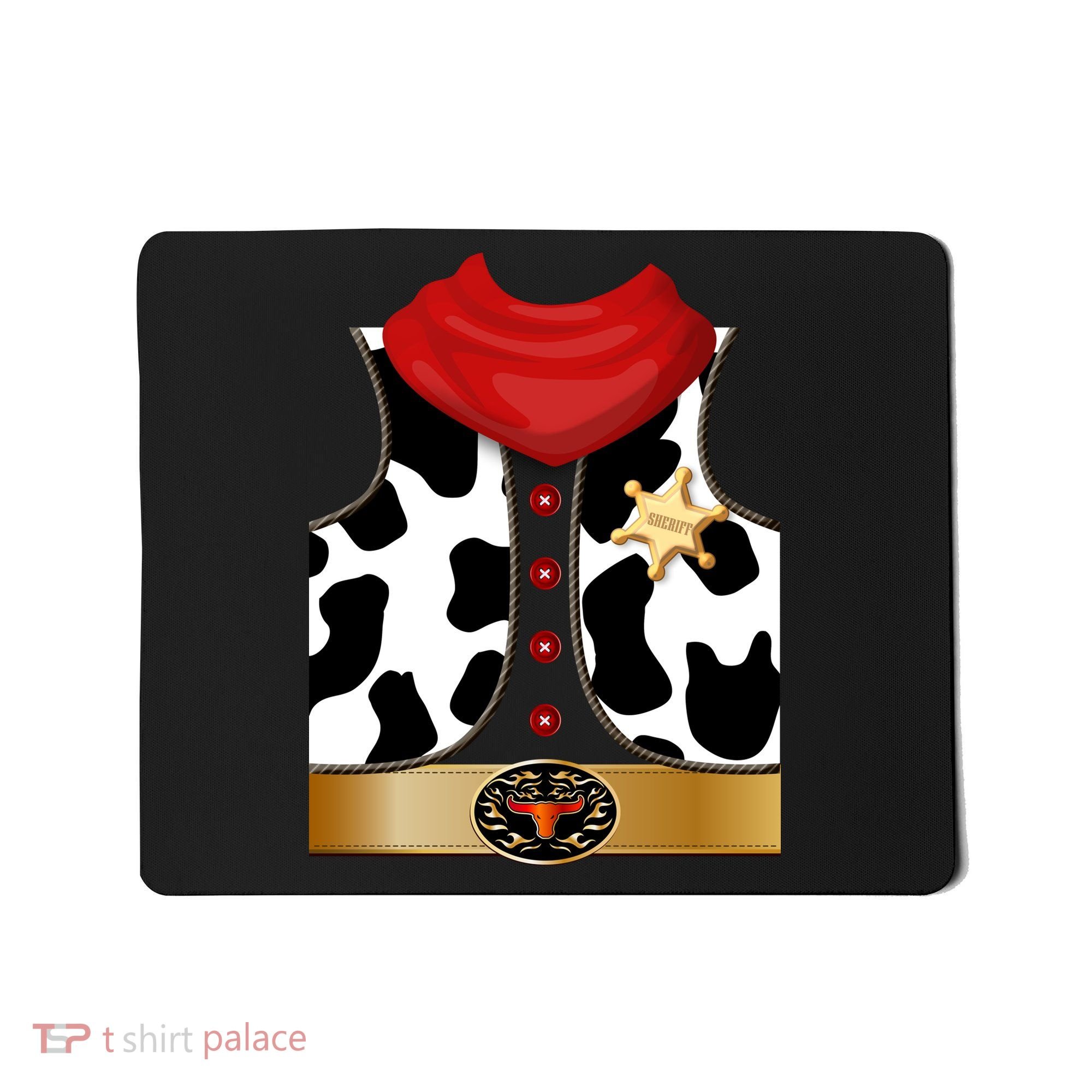 Sheriff Cowboy Costume Mousepad