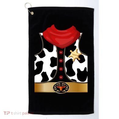 Sheriff Cowboy Costume Golf Towel