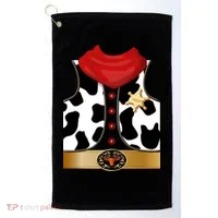 Sheriff Cowboy Costume Golf Towel thumb 0