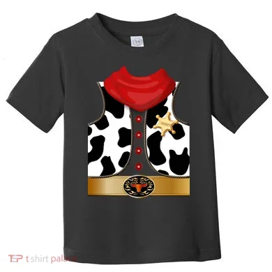 Sheriff Cowboy Costume Toddler T-Shirt