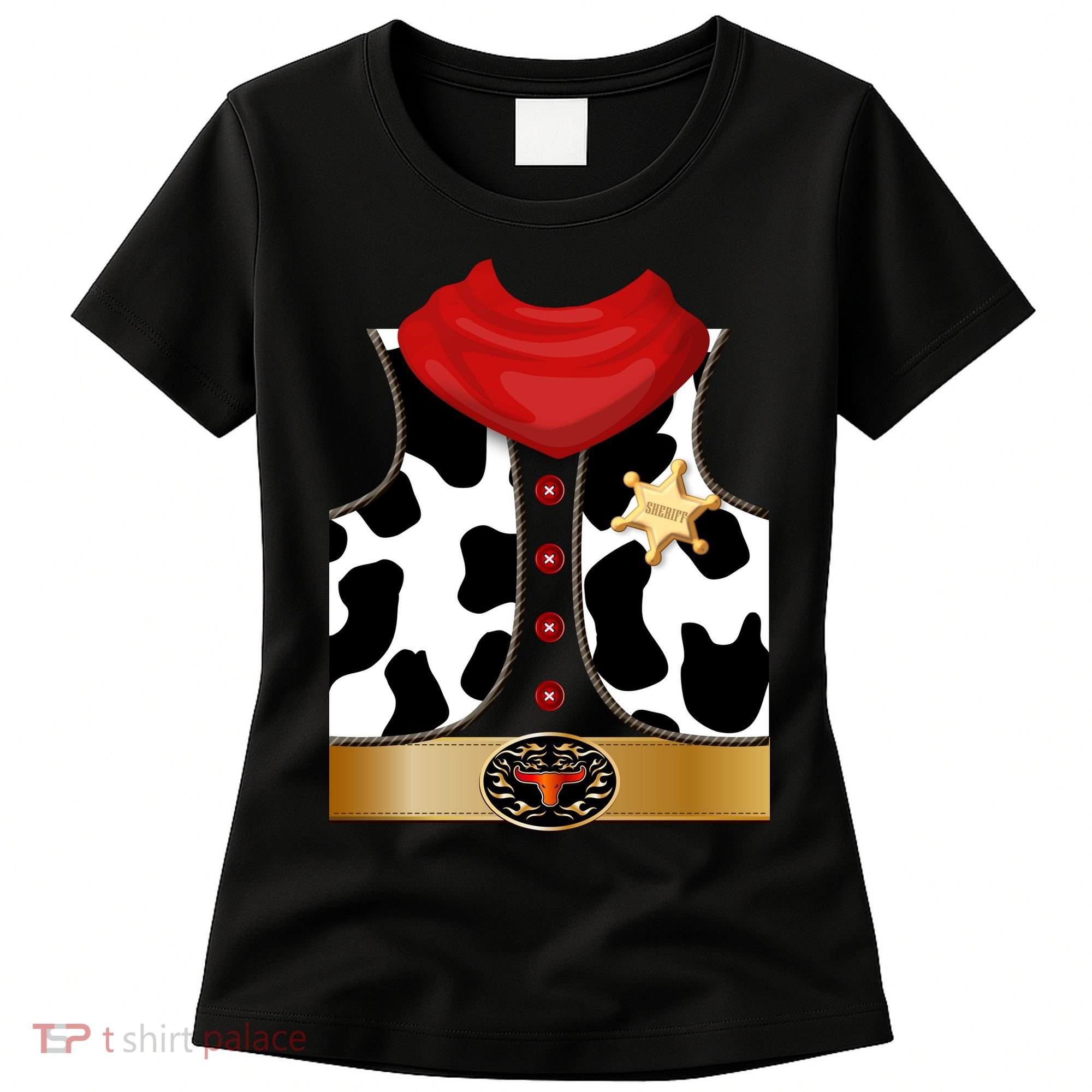 Sheriff Cowboy Costume Women's T-Shirt