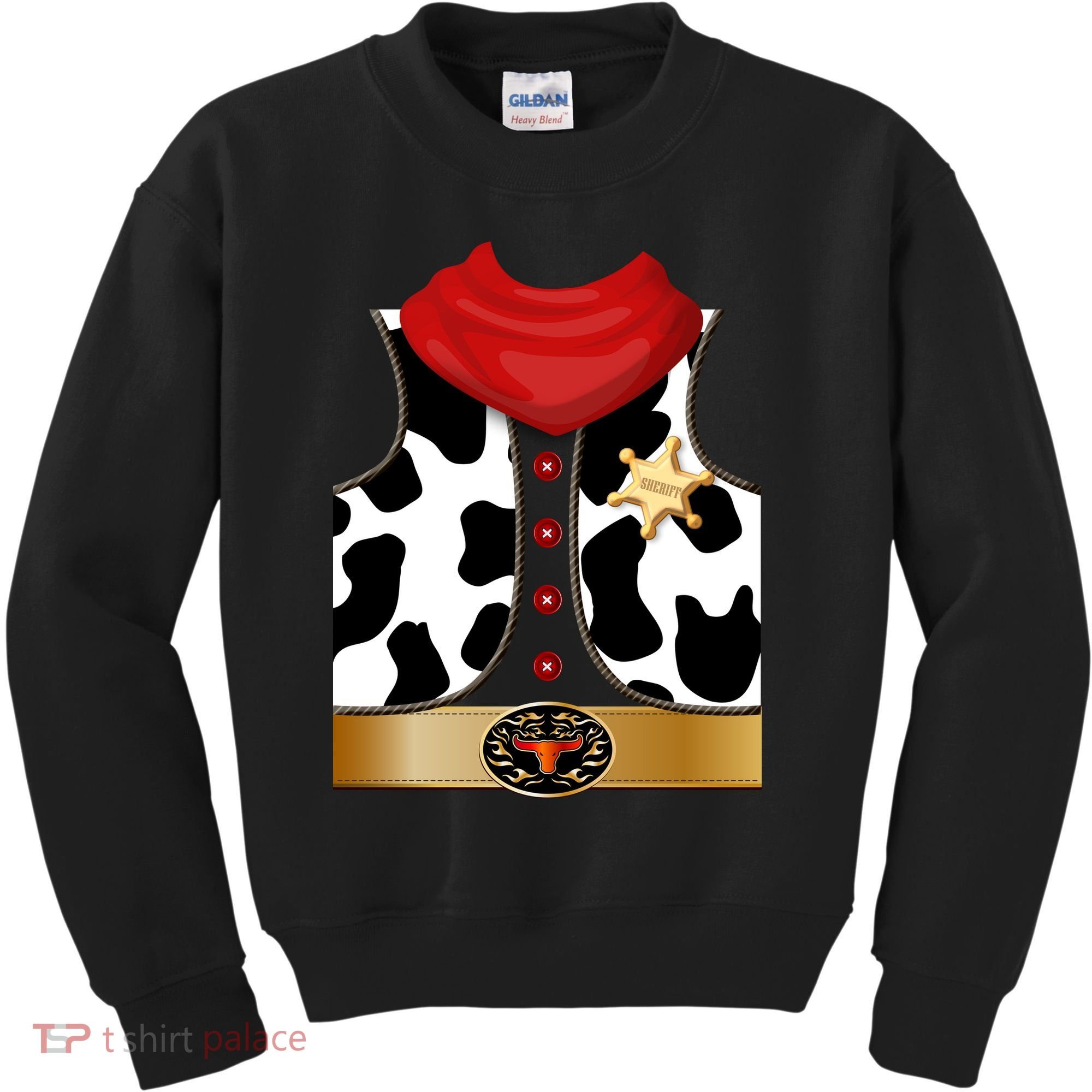 Sheriff Cowboy Costume Kids Sweatshirt