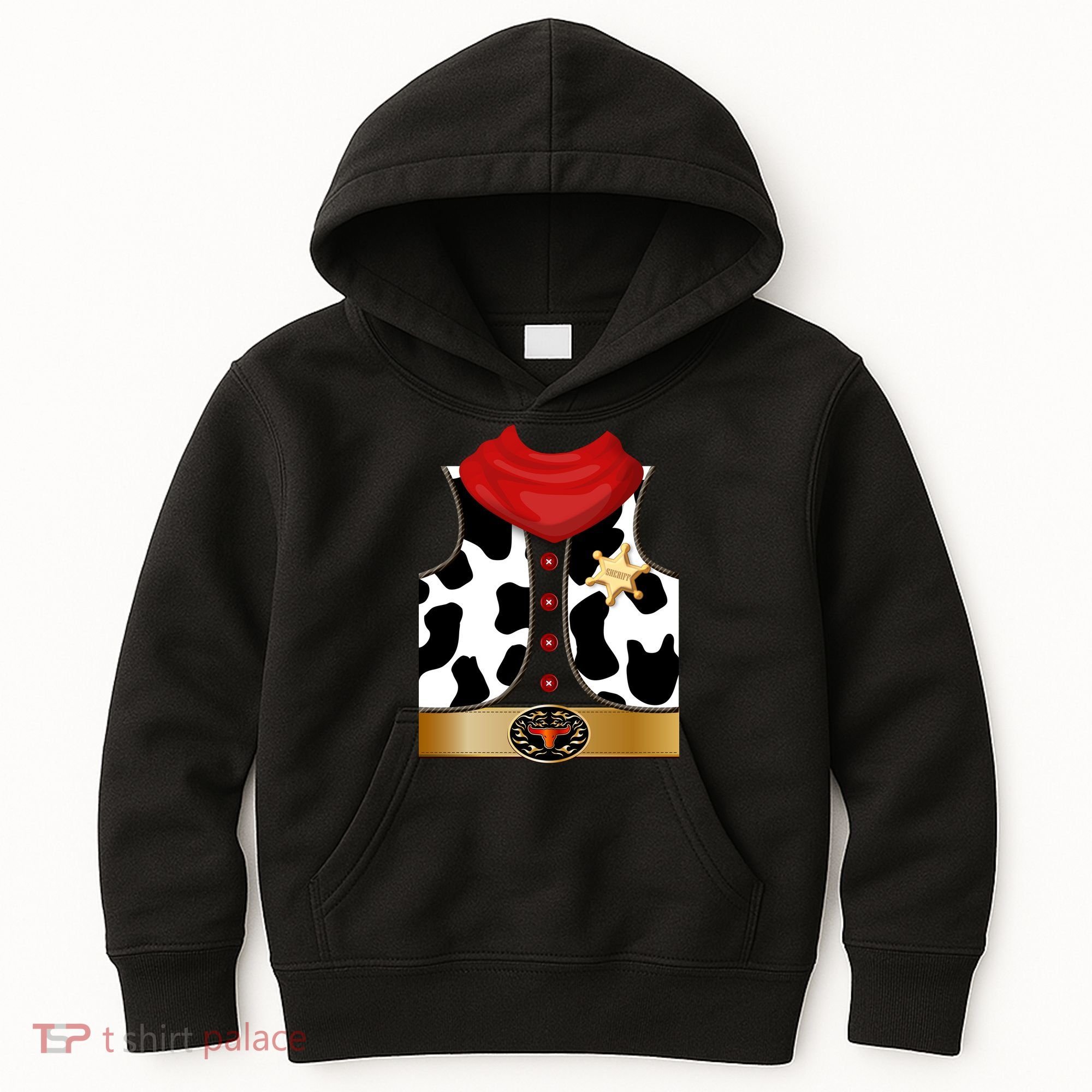 Sheriff Cowboy Costume Kids Hoodie