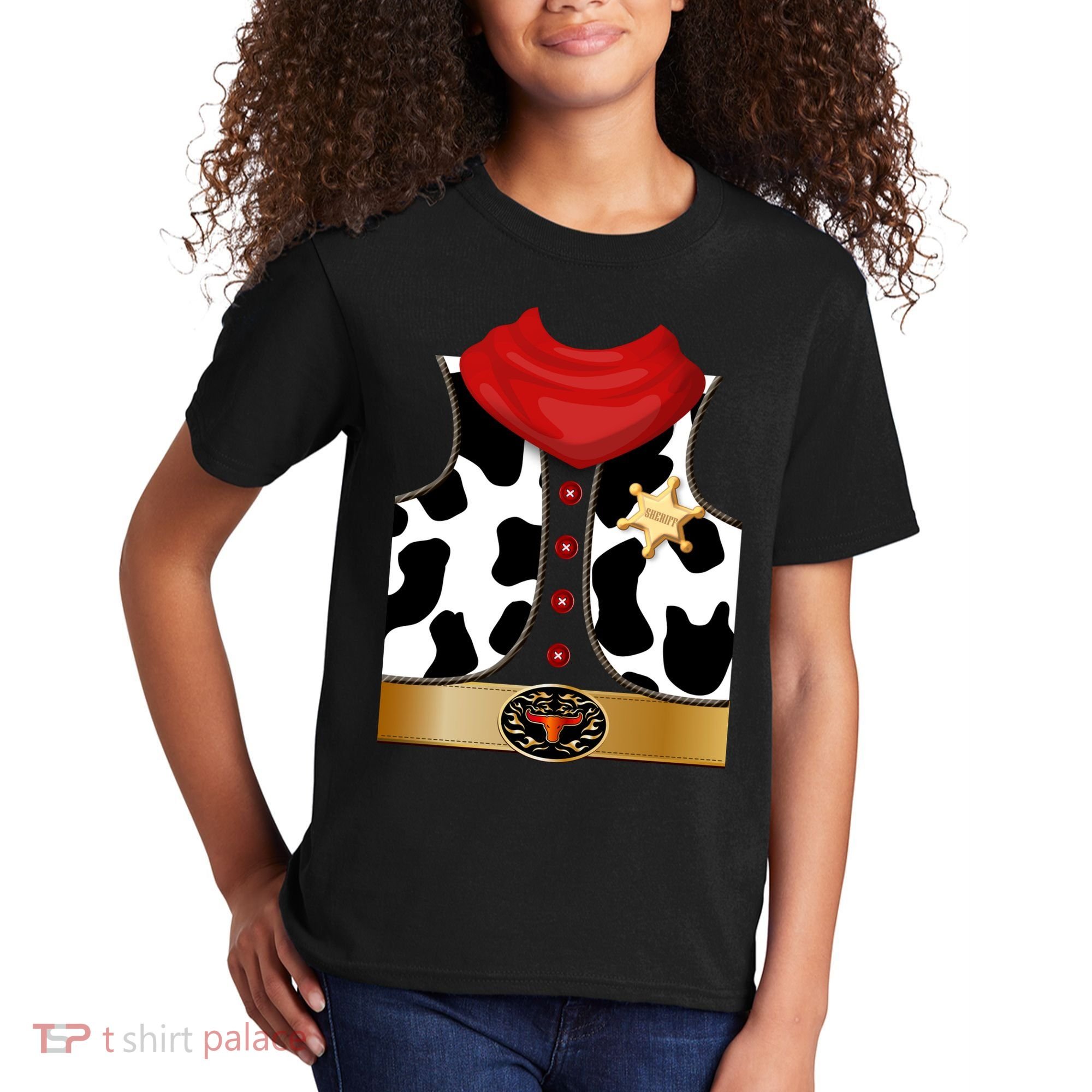 Sheriff Cowboy Costume Kids T-Shirt