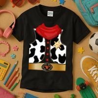 Sheriff Cowboy Costume Kids T-Shirt thumb 3