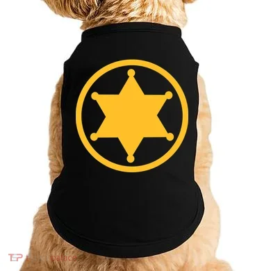 Sheriff Star Doggie Tank