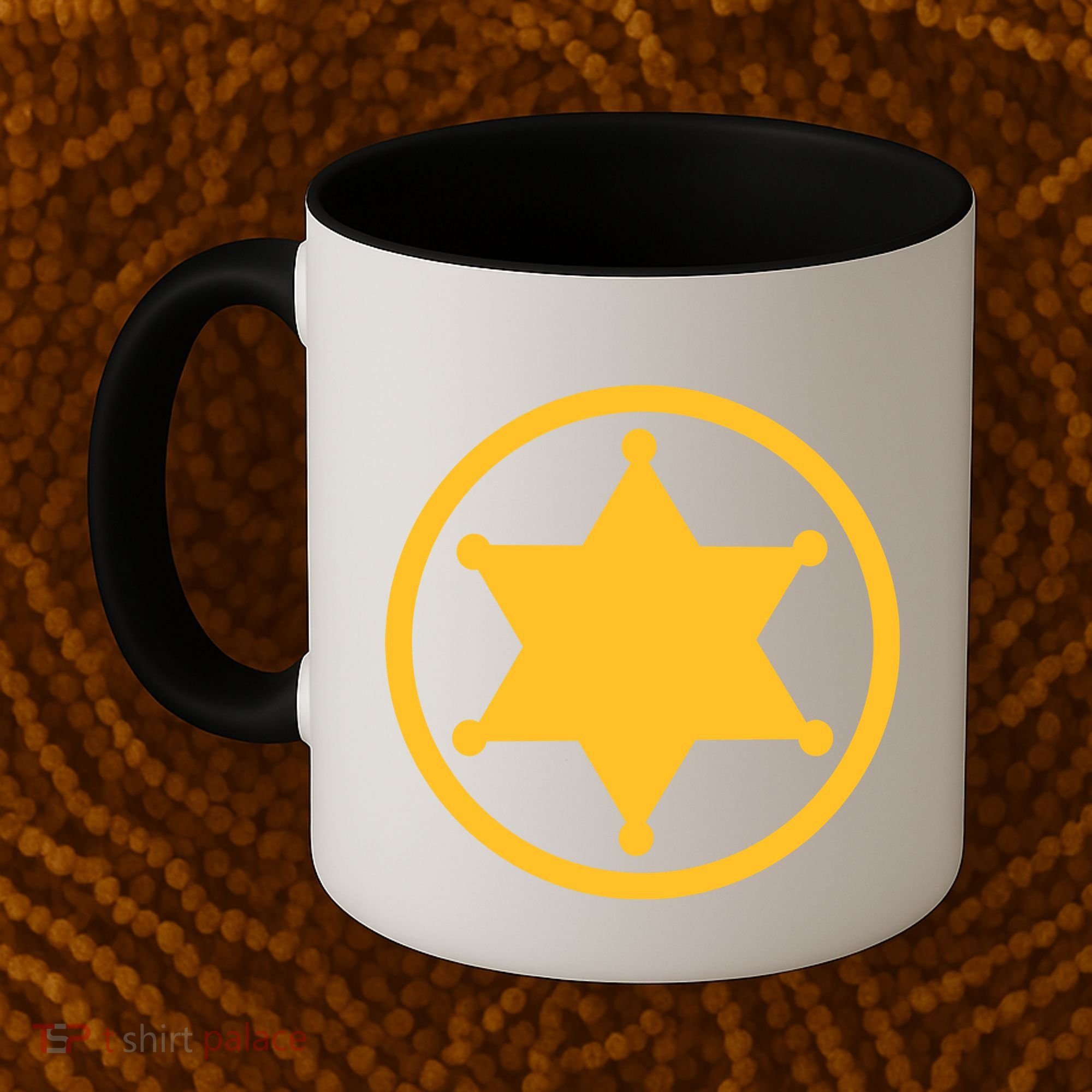 Sheriff Star Coffee Mug
