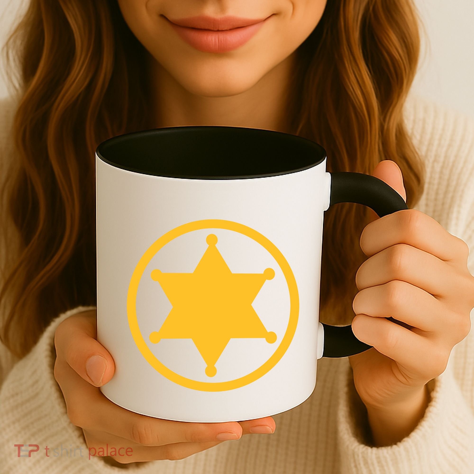 Sheriff Star Coffee Mug