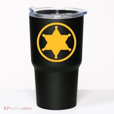 Sheriff Star Tumbler